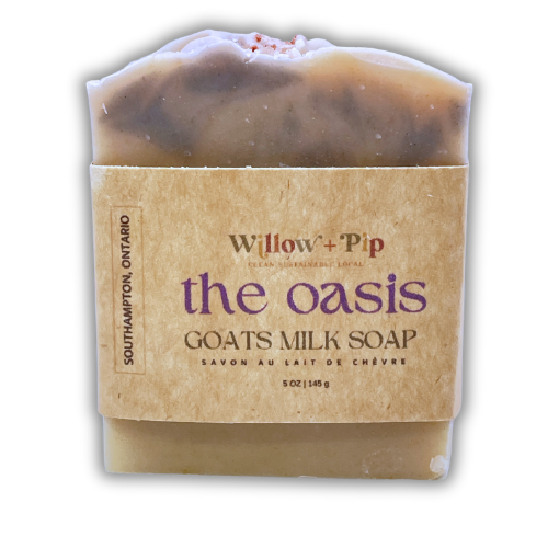The Oasis - 100% Natural Goat's Milk Soap - Natural, Palm-Free