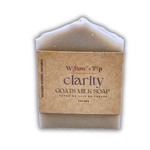 Clarity - 100% Natural Goat's Milk Soap - Natural, Palm-Free