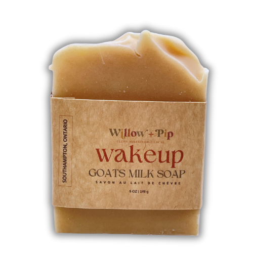 Wakeup - 100% Natural Goat's Milk Soap - Natural, Palm-Free