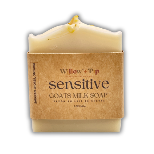 Sensitive Bar - - 100% Natural Goat's Milk Soap - Natural, Palm-Free