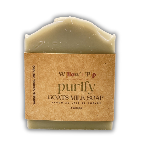 Purify Bar - 100% Natural Goat's Milk Soap - Natural, Palm-Free