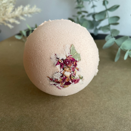 Rose + Clay - Goats Milk Bath Bomb