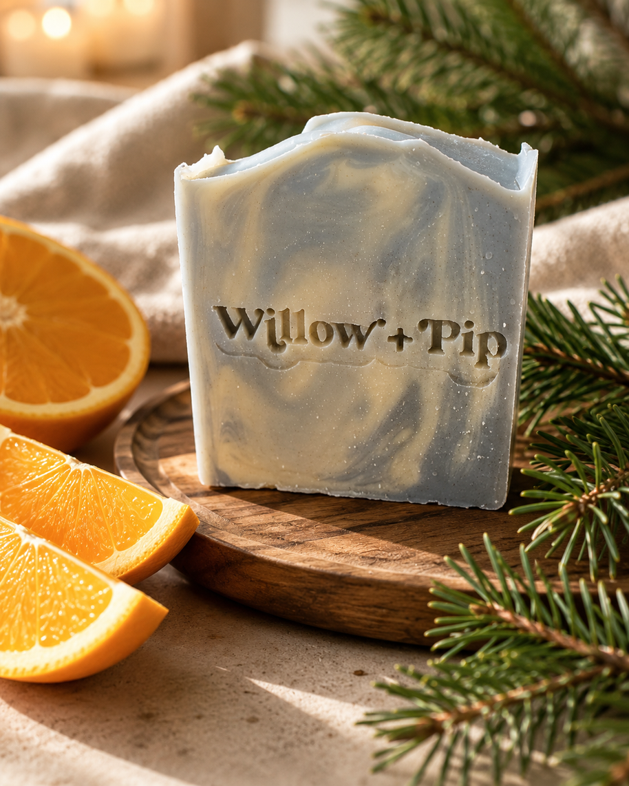 Citrus and Pine  - Goats Milk Soap Bar