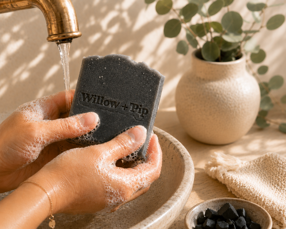 Obsidian  - Goats Milk Soap Bar