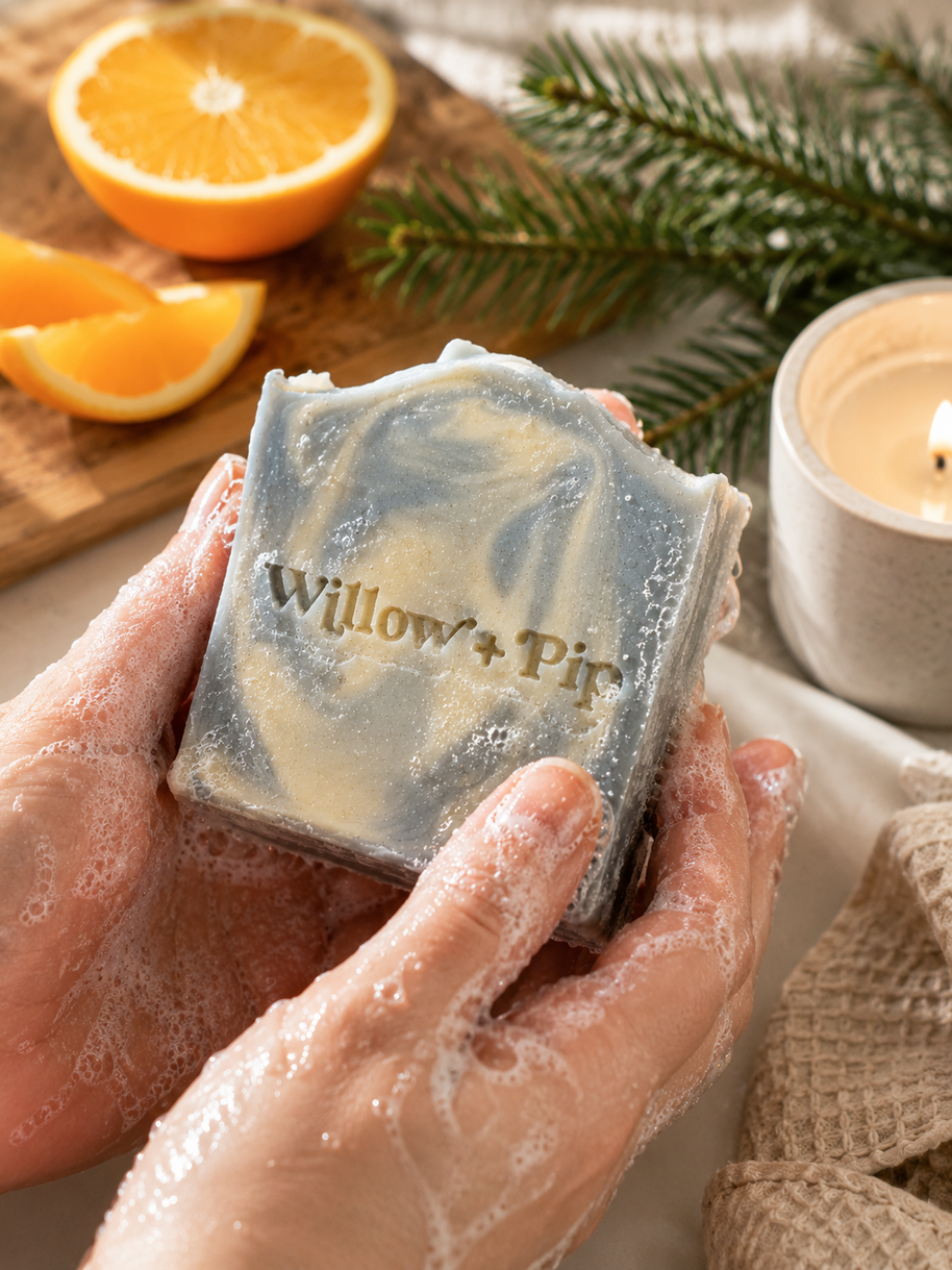 Citrus and Pine  - Goats Milk Soap Bar