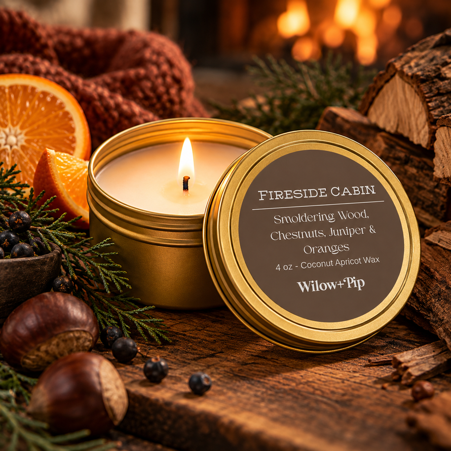 Fireside Cabin | Travel Tin Candle