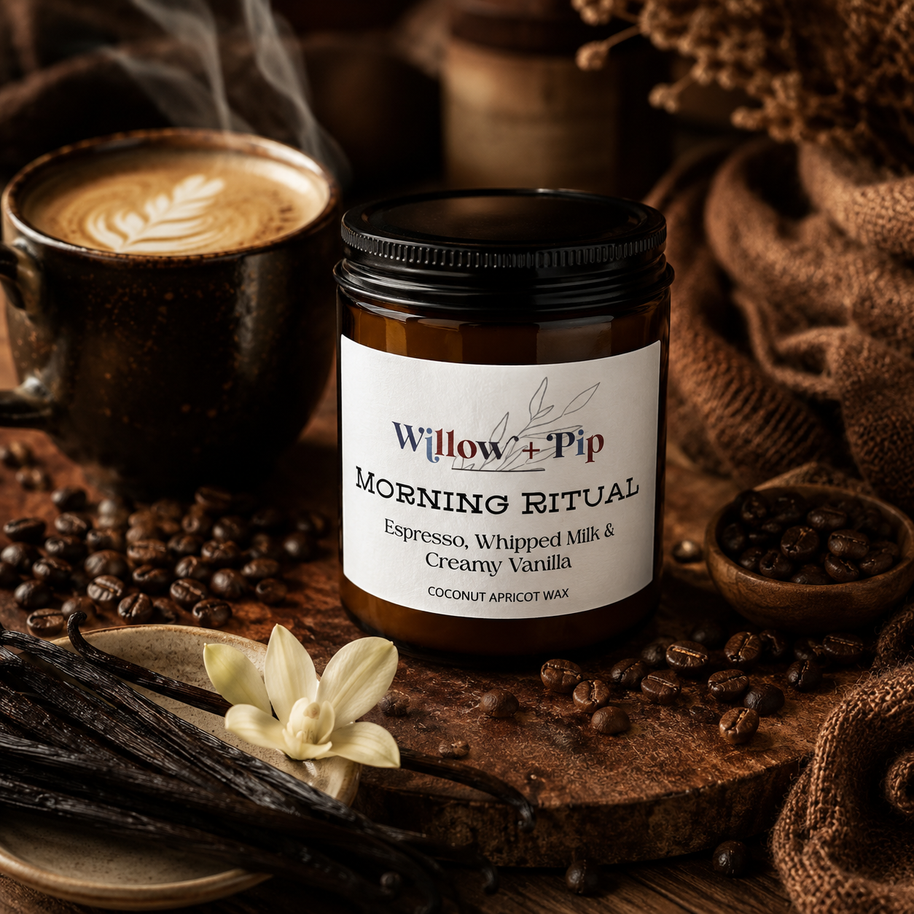 Morning Ritual - Coconut Apricot Wax Candle