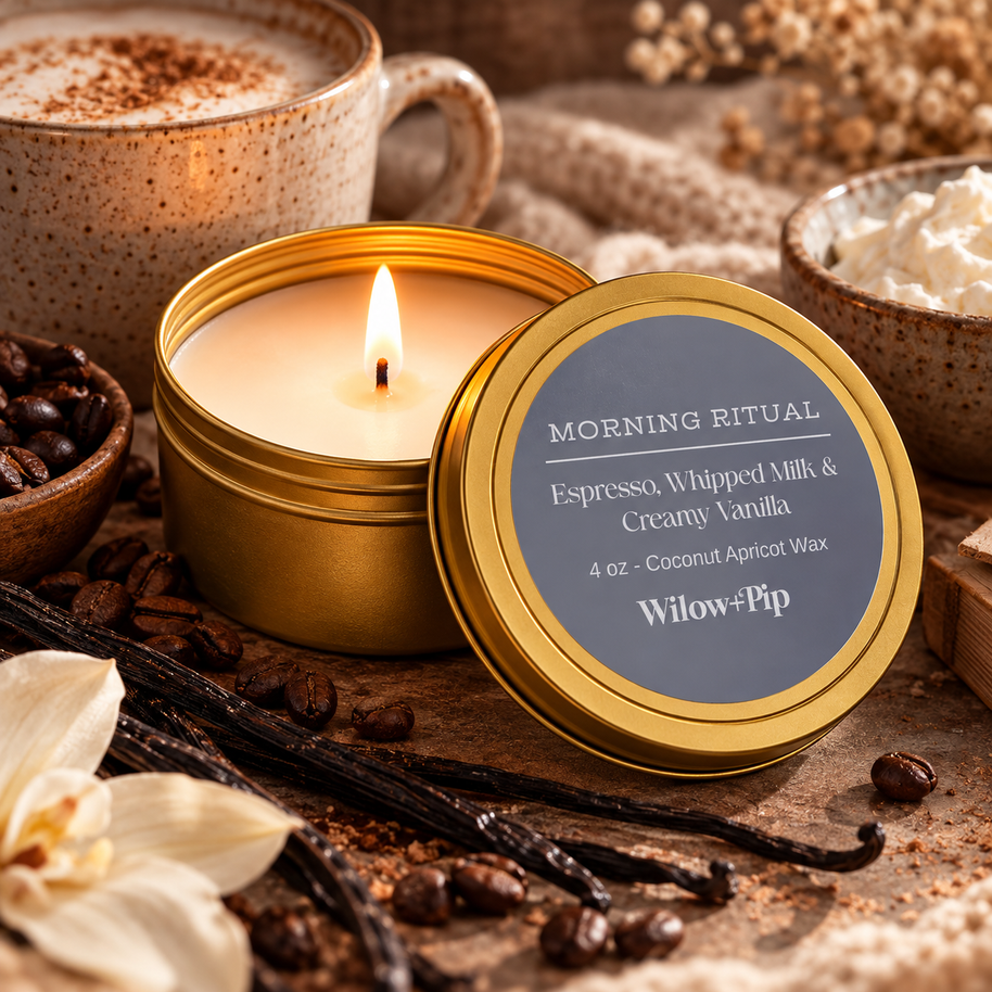 Morning Ritual| Travel Tin Candle