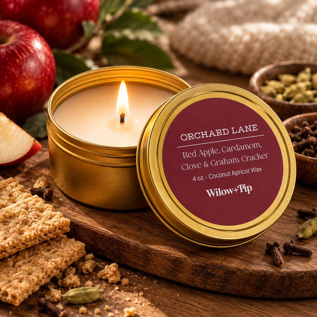 Orchard Lane | Travel Tin Candle