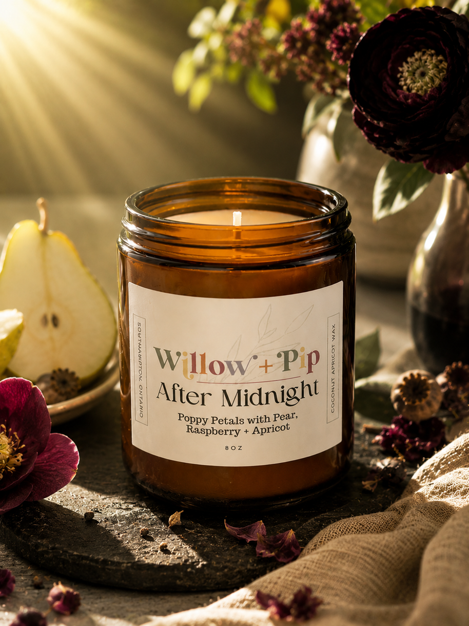 After Midnight - Coconut Apricot Wax Candle
