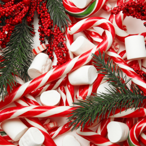 CANDY CANE – Holiday Candle - 8 Ounce