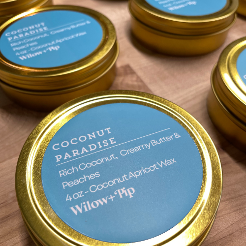 Coconut Paradise - Travel Tin Candle