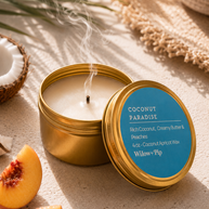 Coconut Paradise - Travel Tin Candle