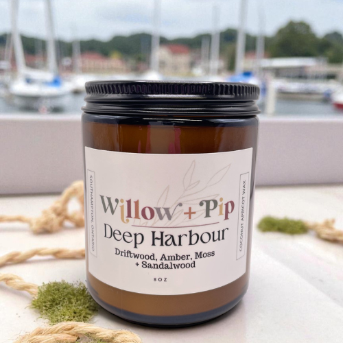Deep Harbour - Coconut Apricot Wax Candle
