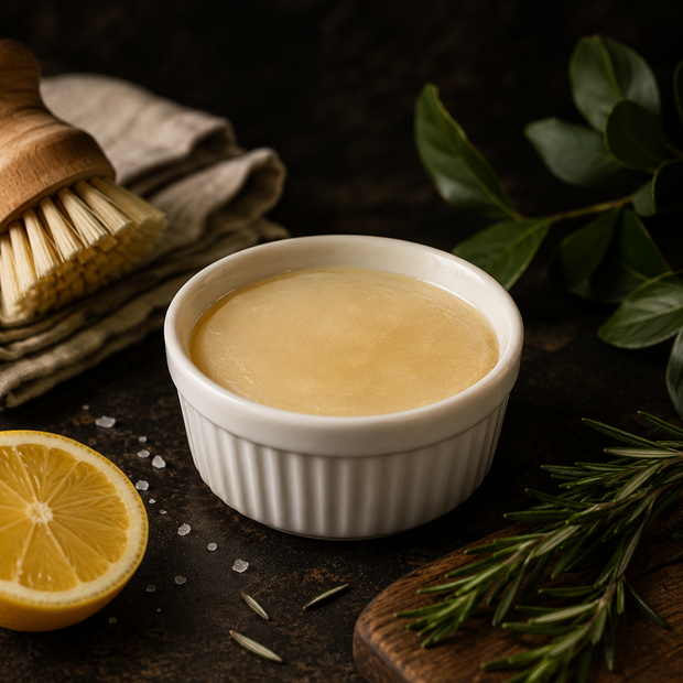 Zero Waste Dish Soap Bar + Ceramic Ramekin