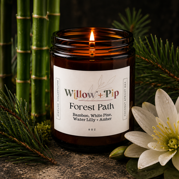 Forest Path - Coconut Apricot Wax Candle