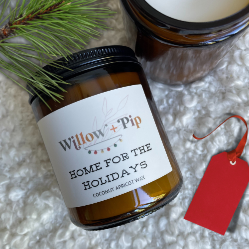 HOME FOR THE HOLIDAYS – Holiday Candle - 8 Ounce