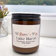 Lake Huron - Coconut Apricot Wax Candle