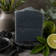 Obsidian  - Goats Milk Soap Bar