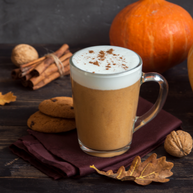 PUMPKIN OAT MILK + CHAI – Holiday Candle - 8 Ounce