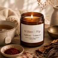 Saffron and Tobacco - Coconut Apricot Wax Candle