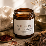 Saffron and Tobacco - Coconut Apricot Wax Candle