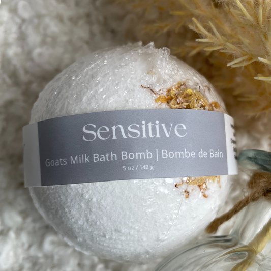 Sensitive - Goats Milk Bath Bomb