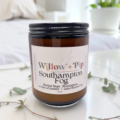 Southampton Fog - Coconut Apricot Wax Candle