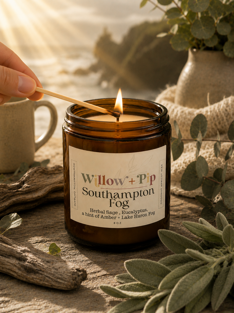 Southampton Fog - Coconut Apricot Wax Candle